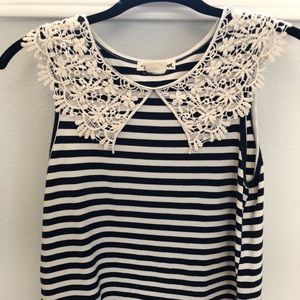 Anthropologie striped tank